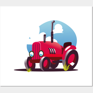 Tractor Posters and Art